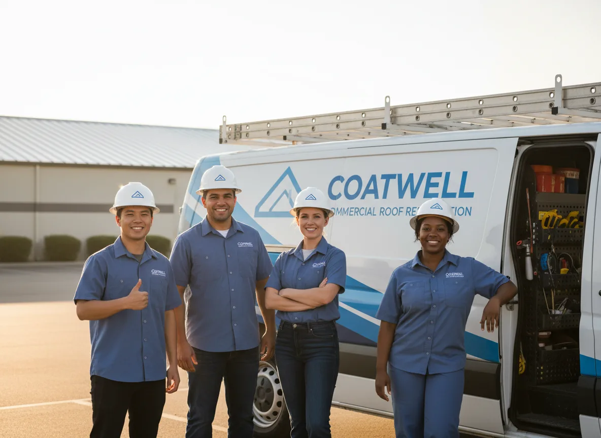 Commercial roof coating company in Whiting, IA